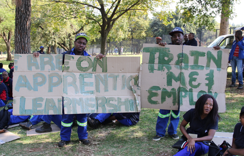 Transnet artisans vow to keep fighting for what’s rightfully theirs