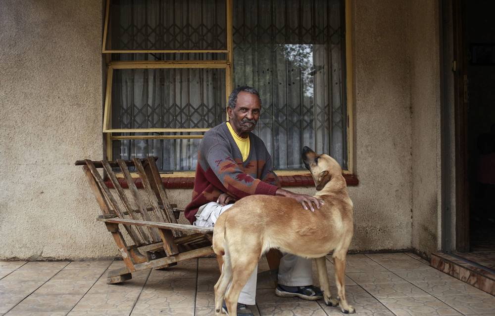 Settled: Monty Mahobe worked in a factory for 20 years until he was retrenched in the 1980s. He now lives in Soweto and has now recently published his autobiography. Photo: Oupa Nkosi