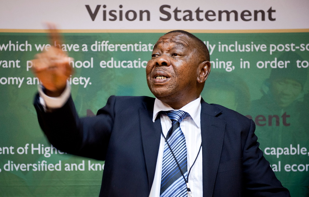 Blade Nzimande: EFF, academics are using #FeesMustFall protests for their own ends