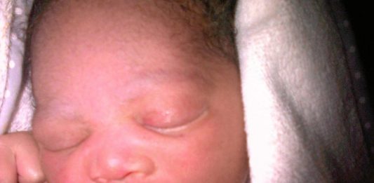 Traders pack up at the corner of Joubert and President streets.