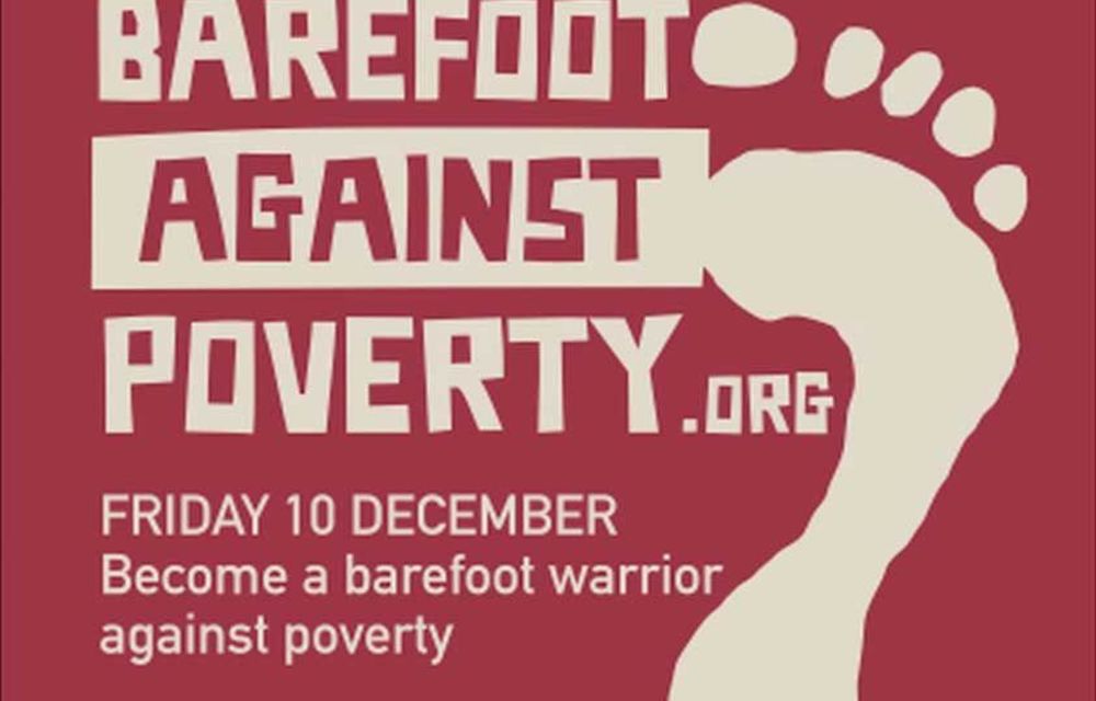 Veteran human rights activist Albie Sachs goes Barefoot Against Poverty