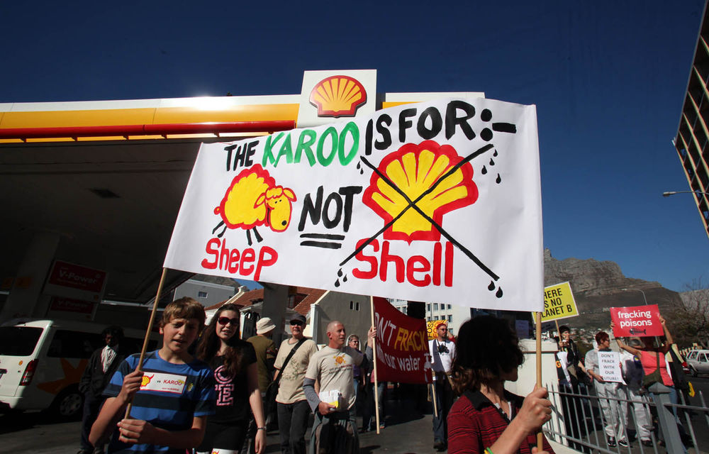 Environmental lobby groups oppose Shell’s fracking plans in the Karoo