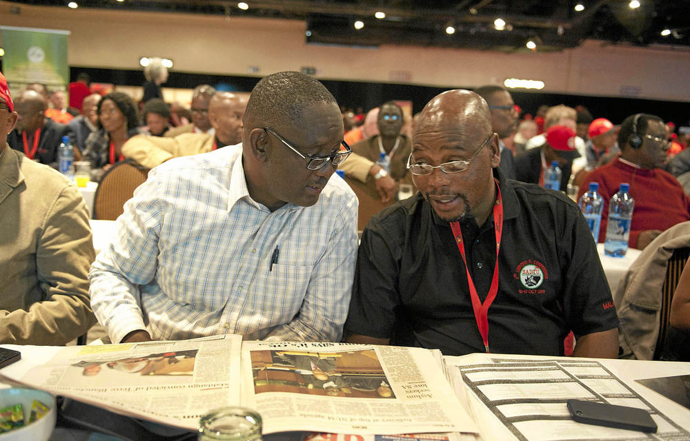 Cosatu general-secretary Zwelinzima Vavi