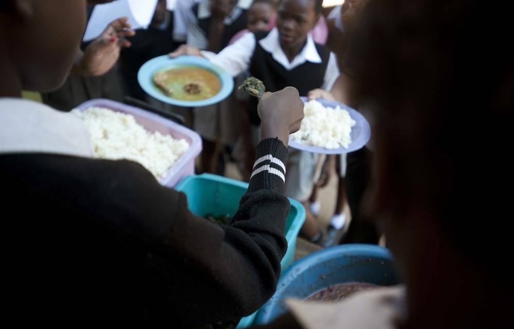 Today is the UN's World Food Day. Nearly a billion people worldwide and 14-million in South Africa go to bed hungry.