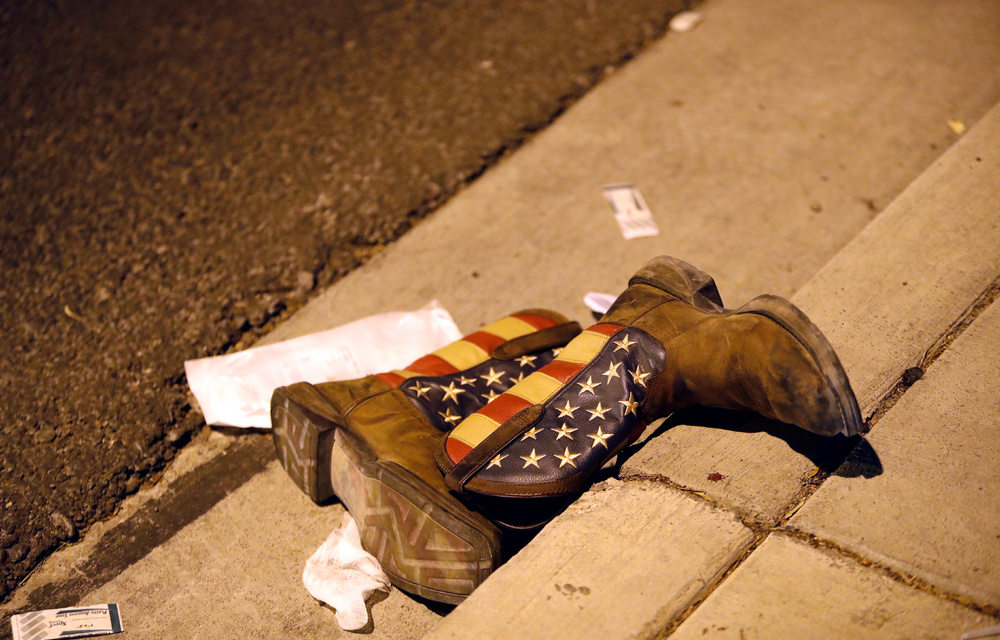Vegas shooter’s room: deadly rifles, cameras, possible note