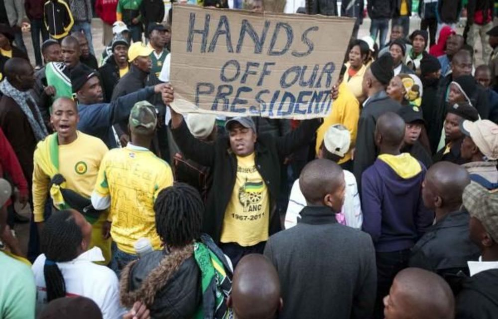 ANC security guards at Luthuli House attempted to make a citizens arrest on Tuesday during the riots after a documentary filmmaker managed to get into the building.