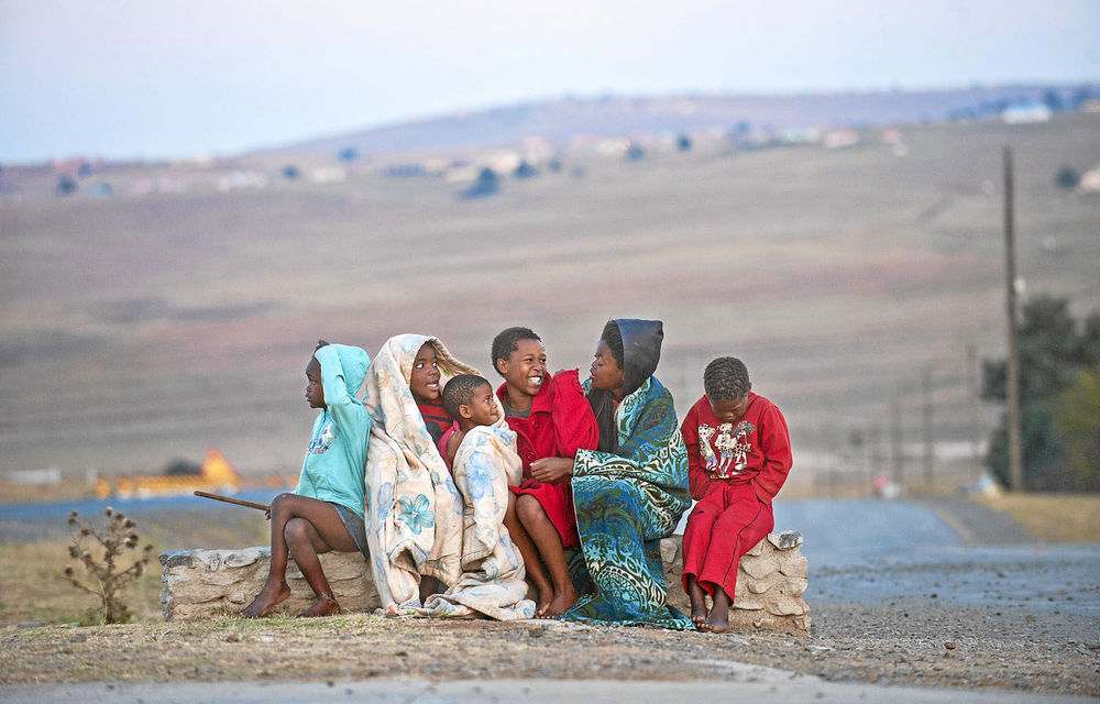 Nelson Mandela's association with Qunu has meant  that the village children now have access to schools built by benefactors.