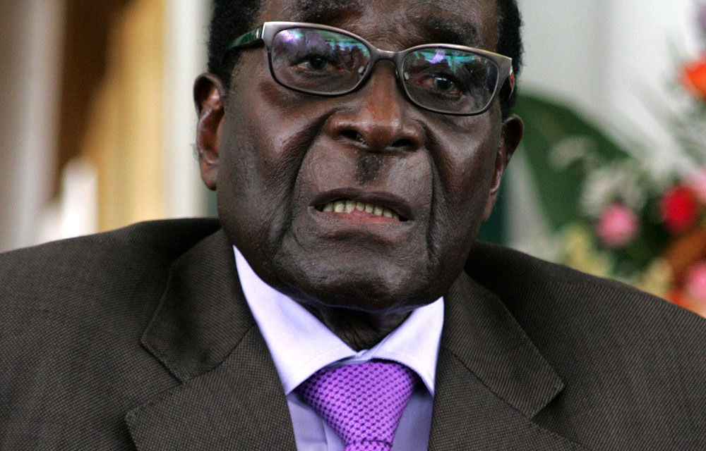 Zimbabwe President Robert Mugabe launches his election campaign on Friday.