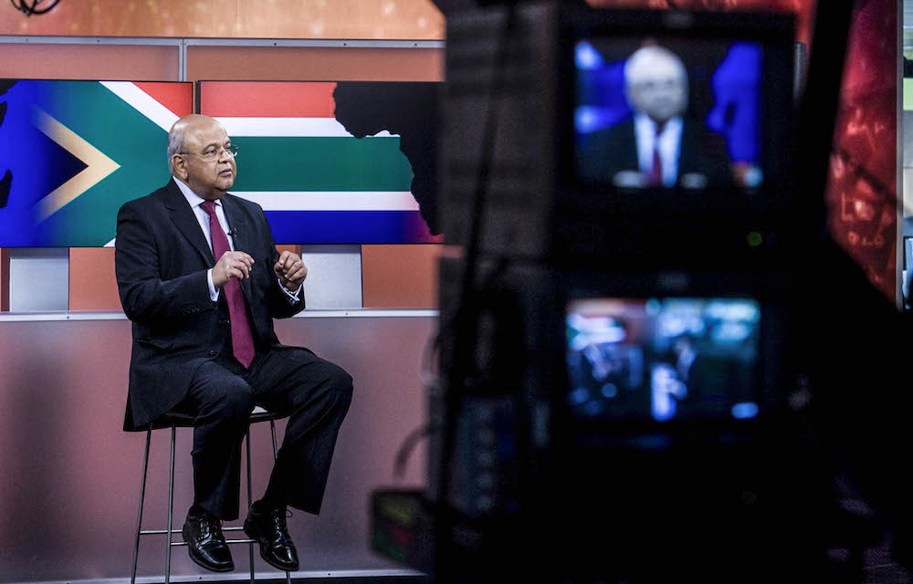 Defining boundaries: Finance Minister Pravin Gordhan is seeking a declatory order on the extent of his power to intervene in a bank-client relationship. Photo: Chris Ratcliffe/Bloomberg