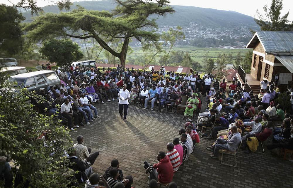 Rwanda community remembering the 1994 genocide.