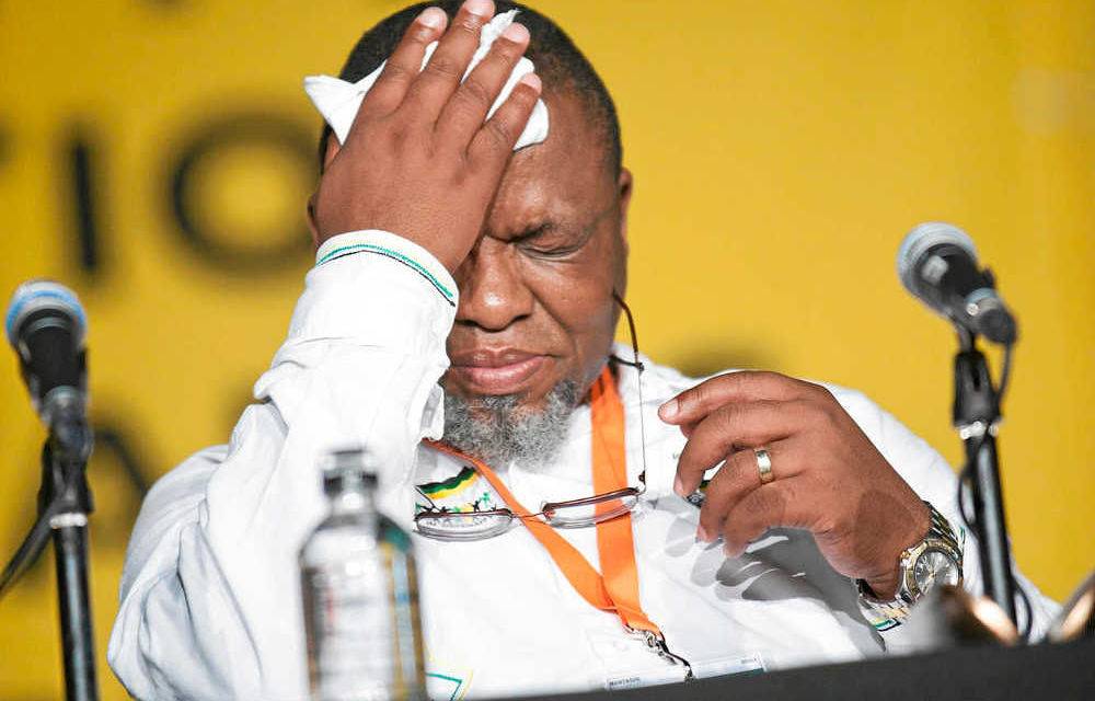 Headache: ANC secretary general Gwede Mantashe had to change his tune after NEC members rebuked him.