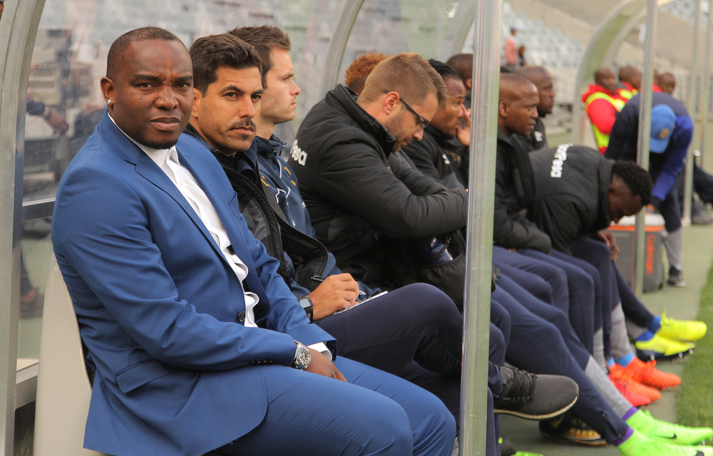 Benni McCarthy during the Absa Premiership match between Cape Town City FC and Baroka FC at Cape Town Stadium on November 21.
