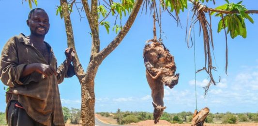 Flying robots can be used for delivering packages