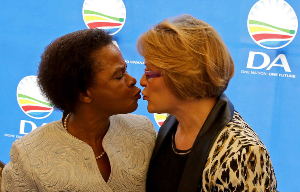 Mamphela Ramphele and Helen Zille.