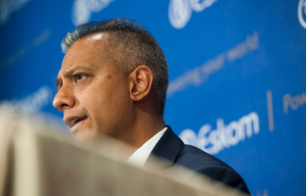 Saica starts disciplinary proceedings against former Eskom CFO Anoj Singh