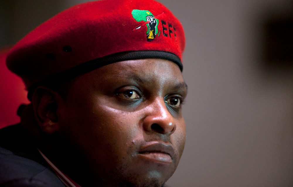 EFF deputy president Floyd Shivambu.