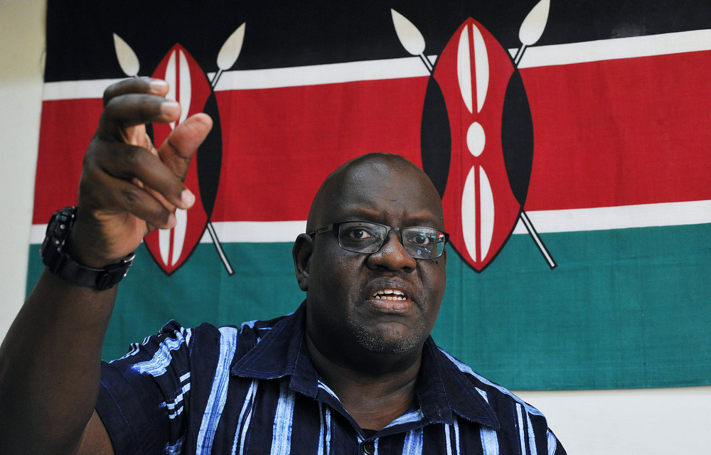 In the room: Kenyan anti-corruption activist John Githongo now runs an online media outlet