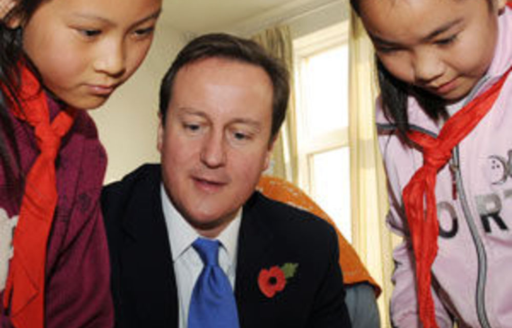 Cameron urges China to work closely with G20