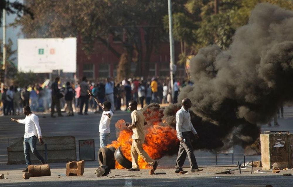 Zim opposition members in court over election violence