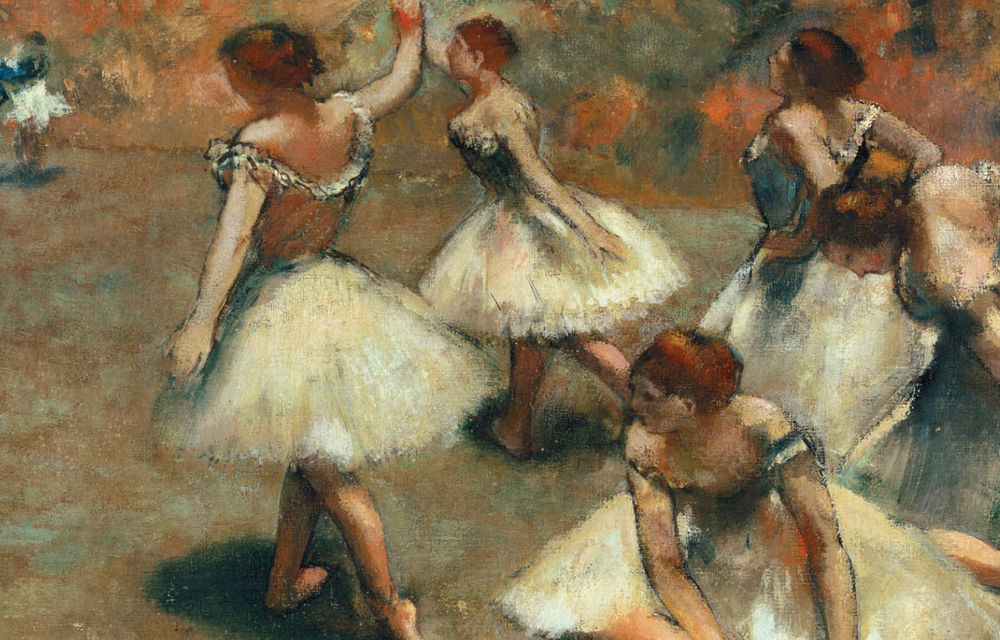 Edgar Degas's beautiful Danseuses sur la scène