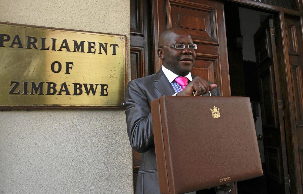 Zimbabwe's Finance Minister Tendai Biti.