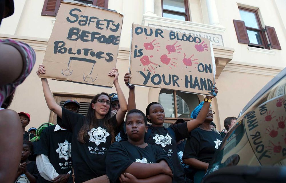 Outside the Western Cape High Court