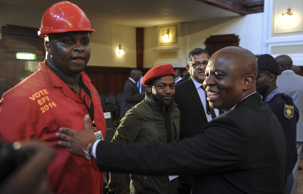 Strange bedfellows: EFF saves Joburg mayor Mashaba in no confidence vote