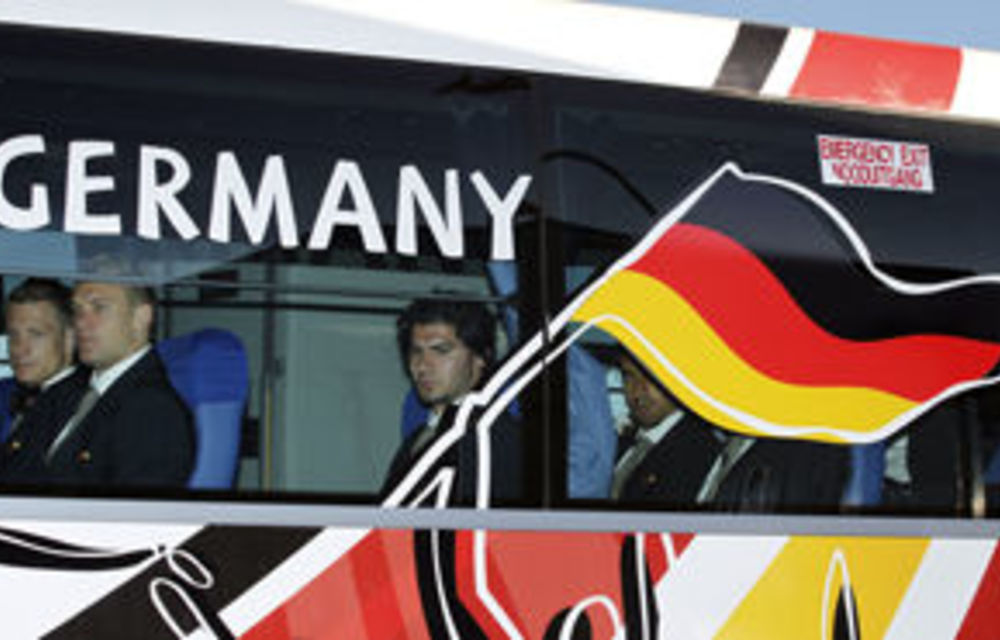 German Squad Arrives In South Africa