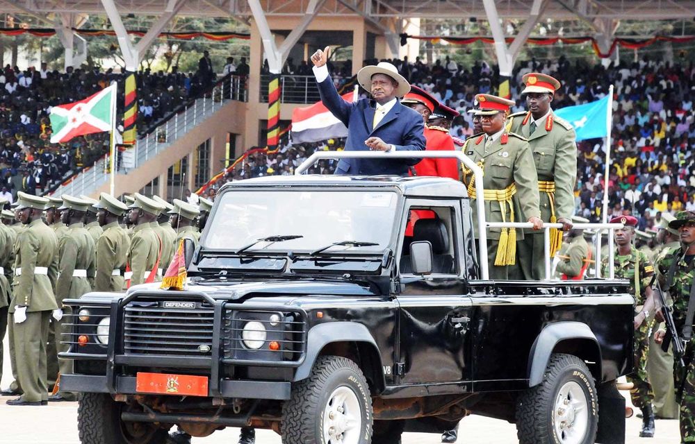 Uganda celebrates 50 years of independence.