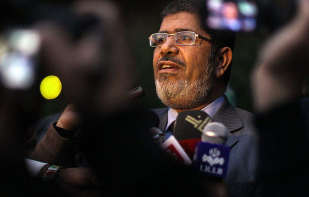 Egyptian President Mohamed Morsi