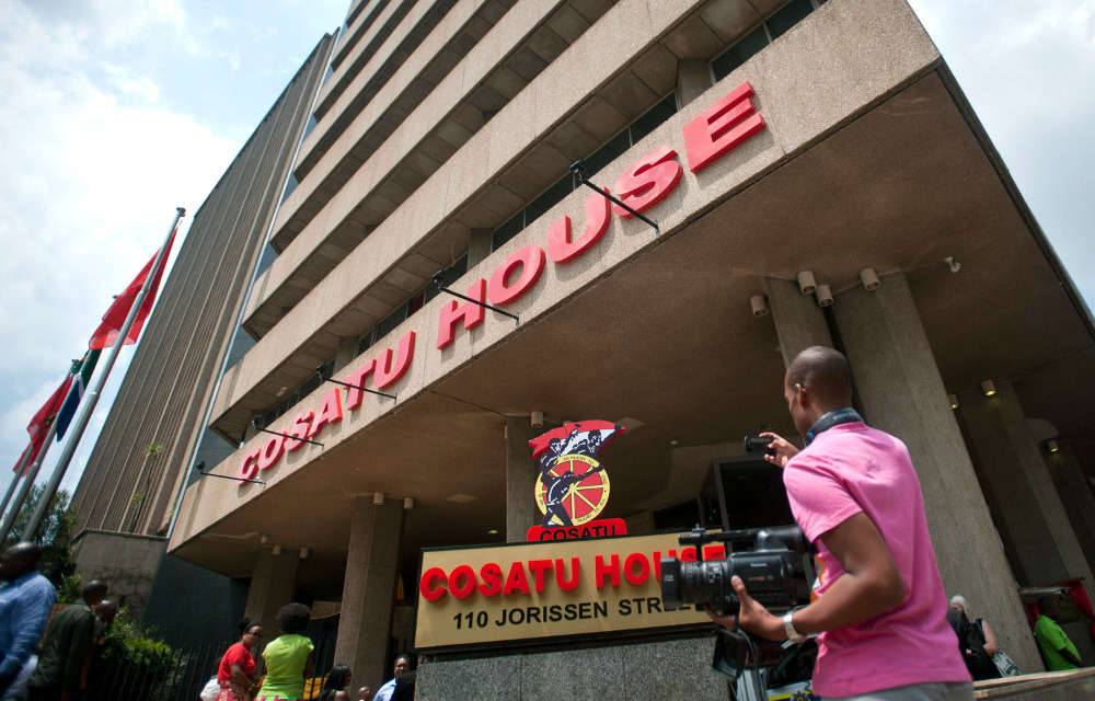 Cosatu in the red, with over R15-million owed to it