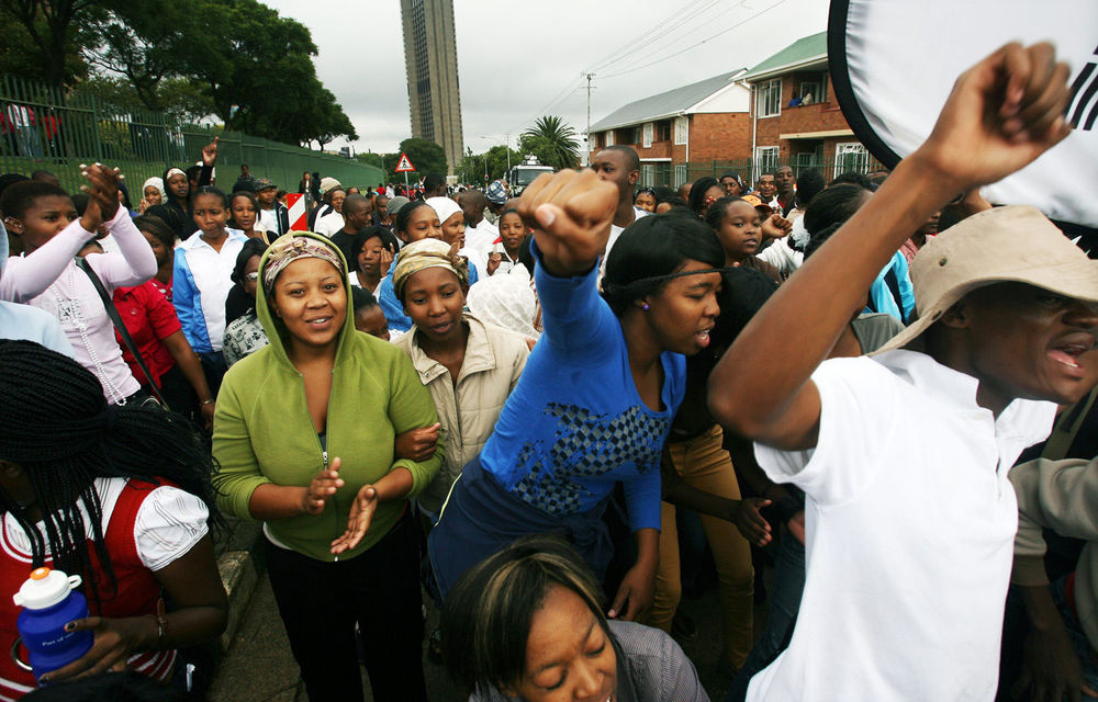 Student protest.