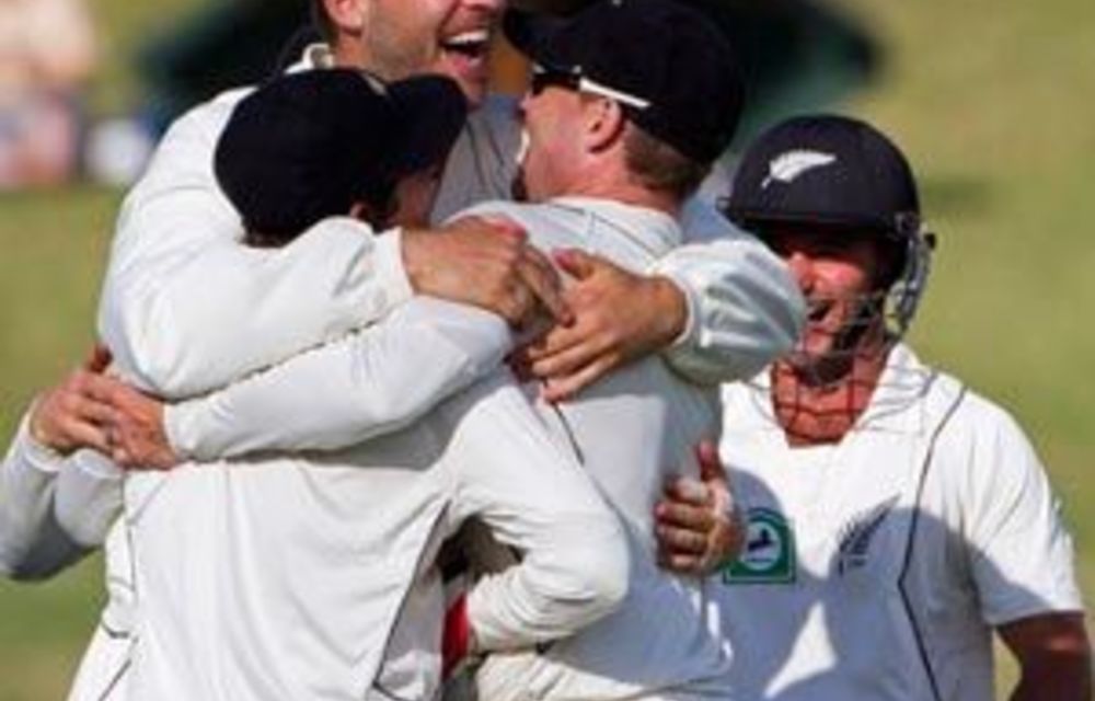 New Zealand Celebrate Record Margin Against Zim