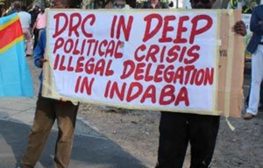 Anti-Joseph Kabila protesters urge DRC boycott at Indaba