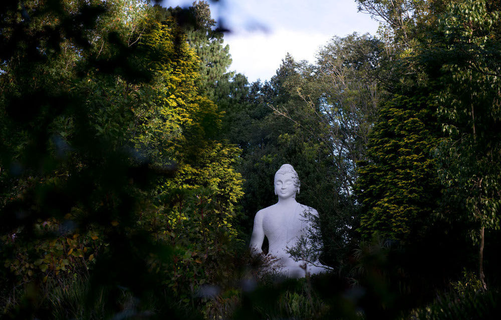 Big Buddha at the retreat centre in Ixopo.