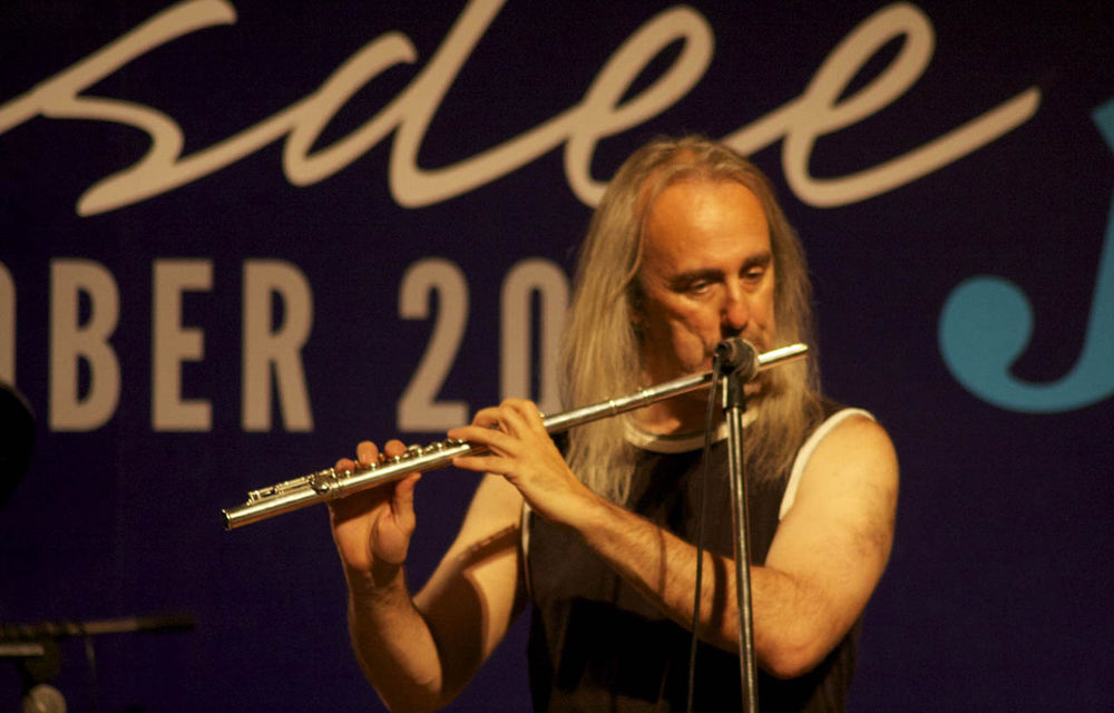 Never predicatable: British flute-player Eddie Parker