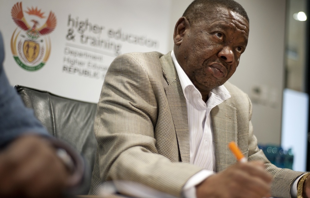 Blade Nzimande has urged universities to promote social cohesion on campuses in the wake of recent racist incidents