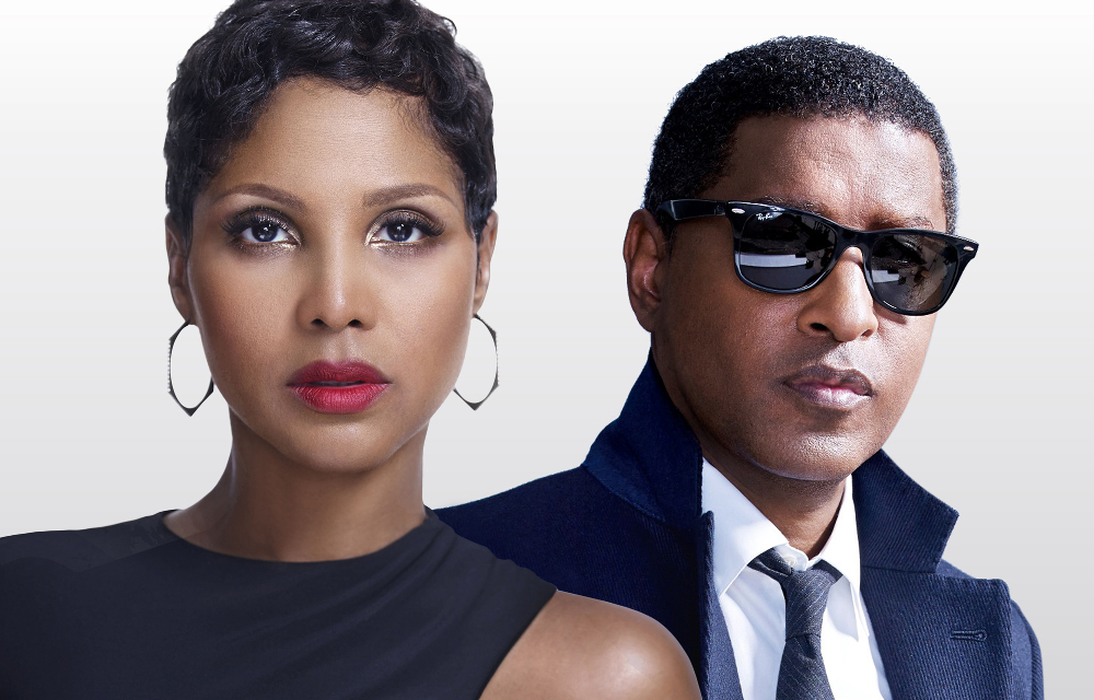 International R&B stars Toni Braxton and Kenny “Babyface” Edmonds.