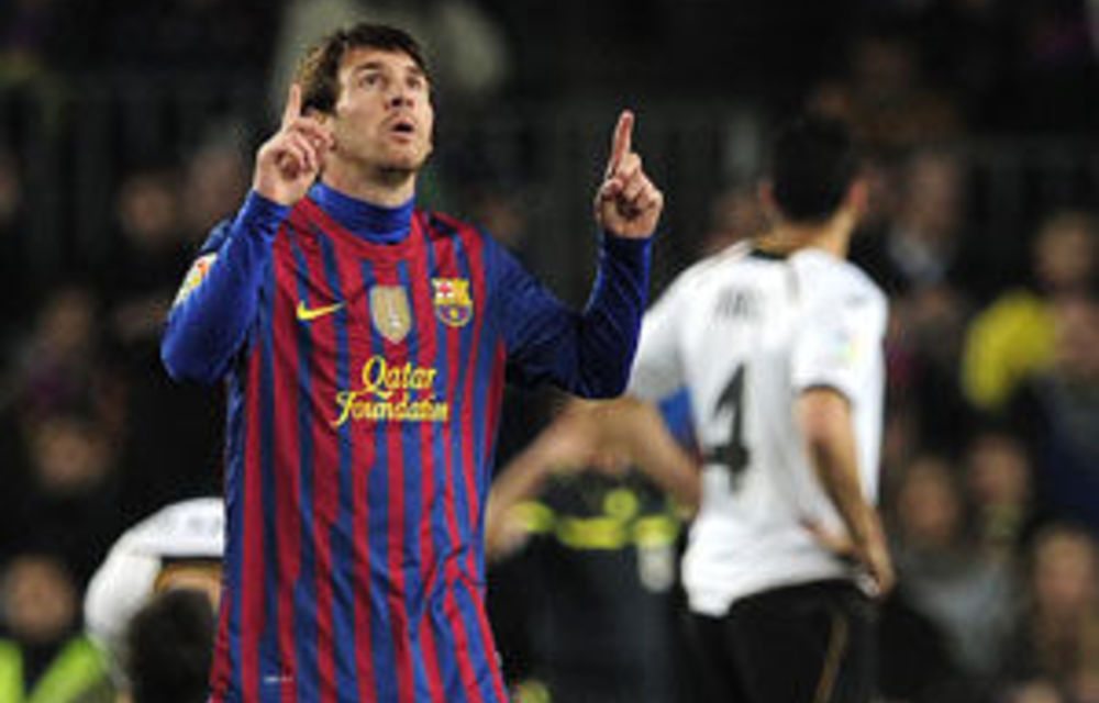 Barca's Messi Continues To Mesmerise