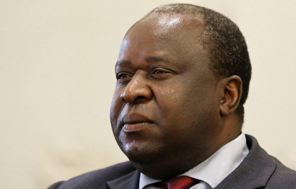 Finance Minister Tito Mboweni.