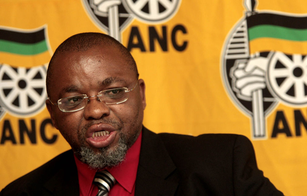 ANC secretary general Gwede Mantashe.