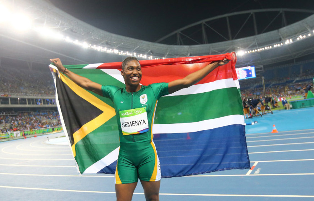 Semenya now holds national records in the 400m