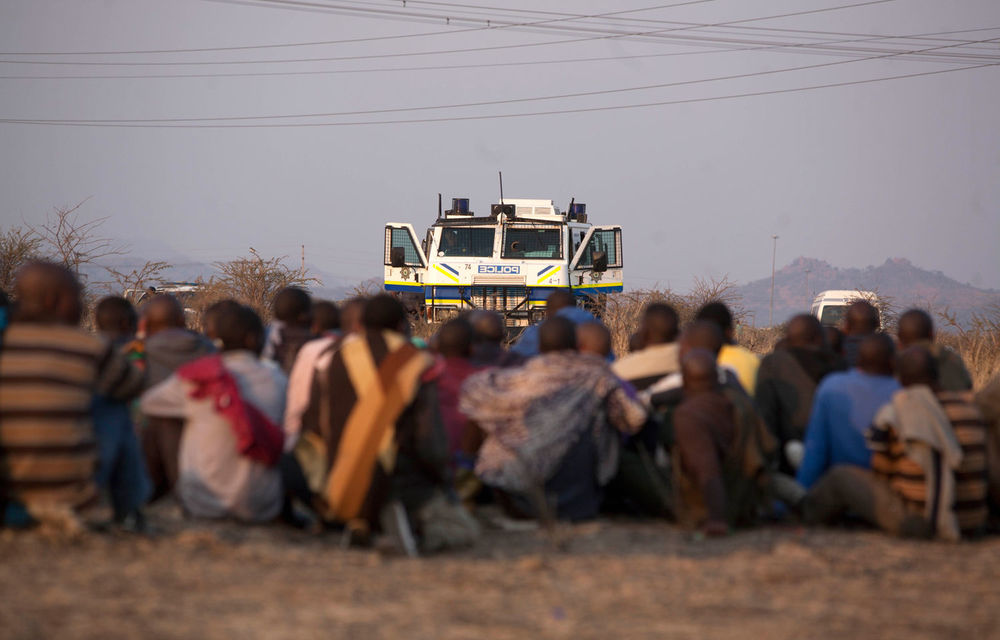 Julius Malema has opened a case of murder against SAPS officers involved in last week's Lonmin shooting