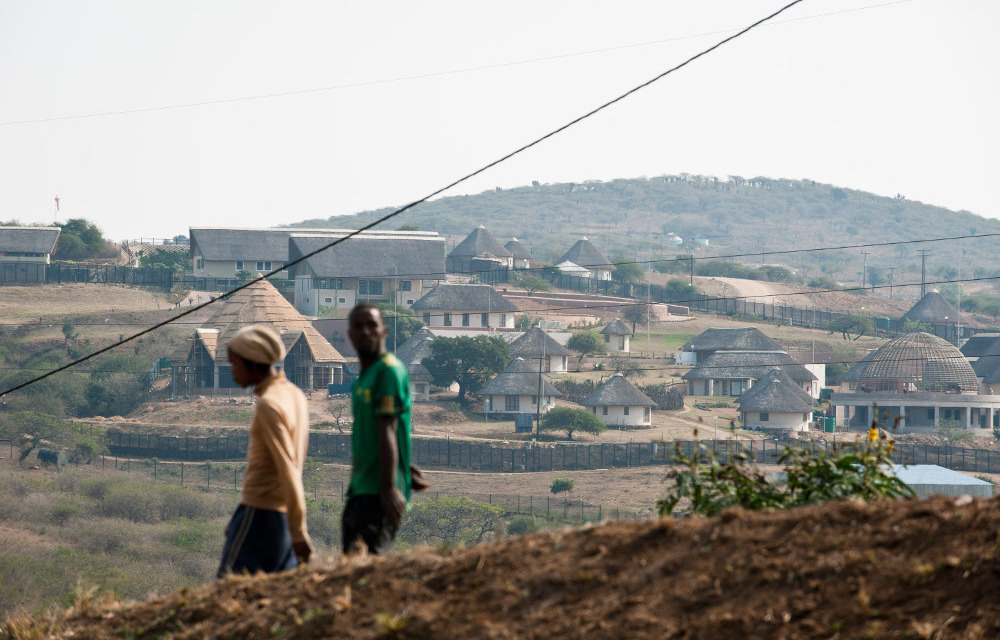 Presdient Jacob Zuma's Nkandla home.