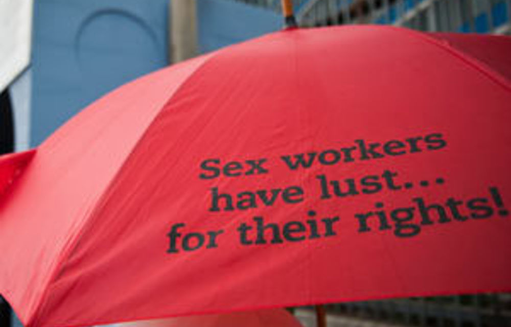 Sex workers protest human rights violations