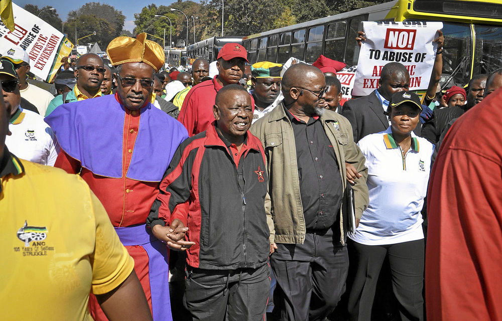 South African Communist Party leader Blade Nzimande.