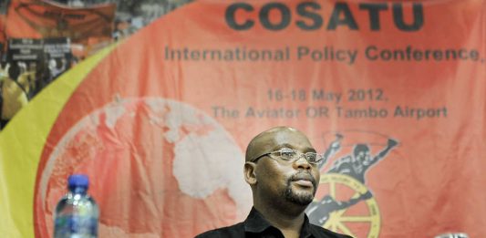 Cosatu president Sdumo Dlamini.