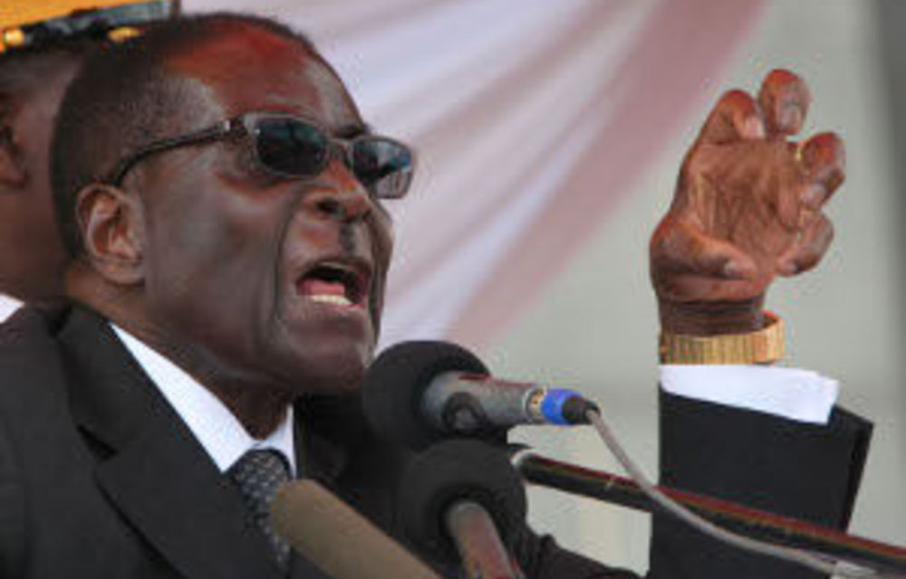 'axe' Falls On Mugabe's Shame