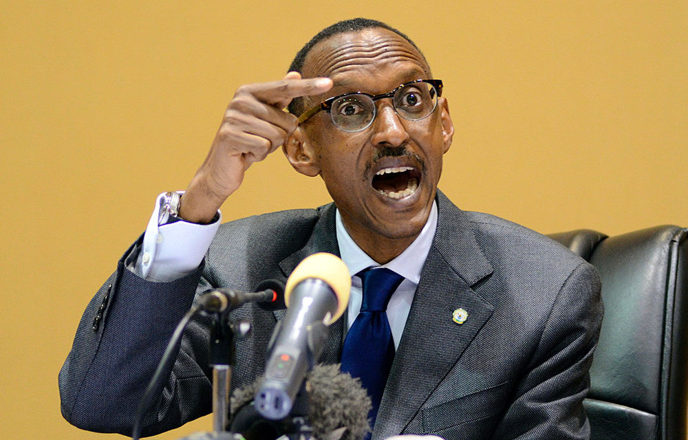 Rwandan President Paul Kagame.