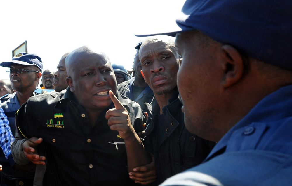 Malema: Zuma must explain army presence in Marikana